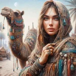 کیت نقاشی باالماس طرح زیبای صحرا